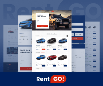 Car Rental Website Template