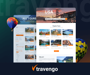 Travel Website Template